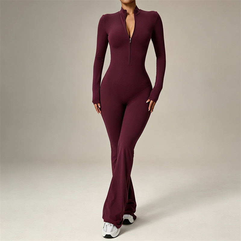 Pilates Yoga Wear - TRY TO BN Yoga Jumpsuit Long