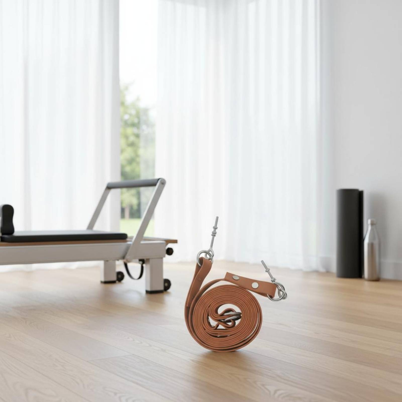 Pilates & Yoga With Katja Youtube - Reformer Double Loop Strap Comfortable Pilates