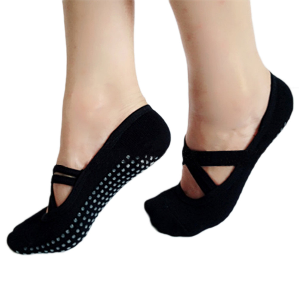 Pilates Yoga Ballet - Non Skid Yoga Socks for Women
