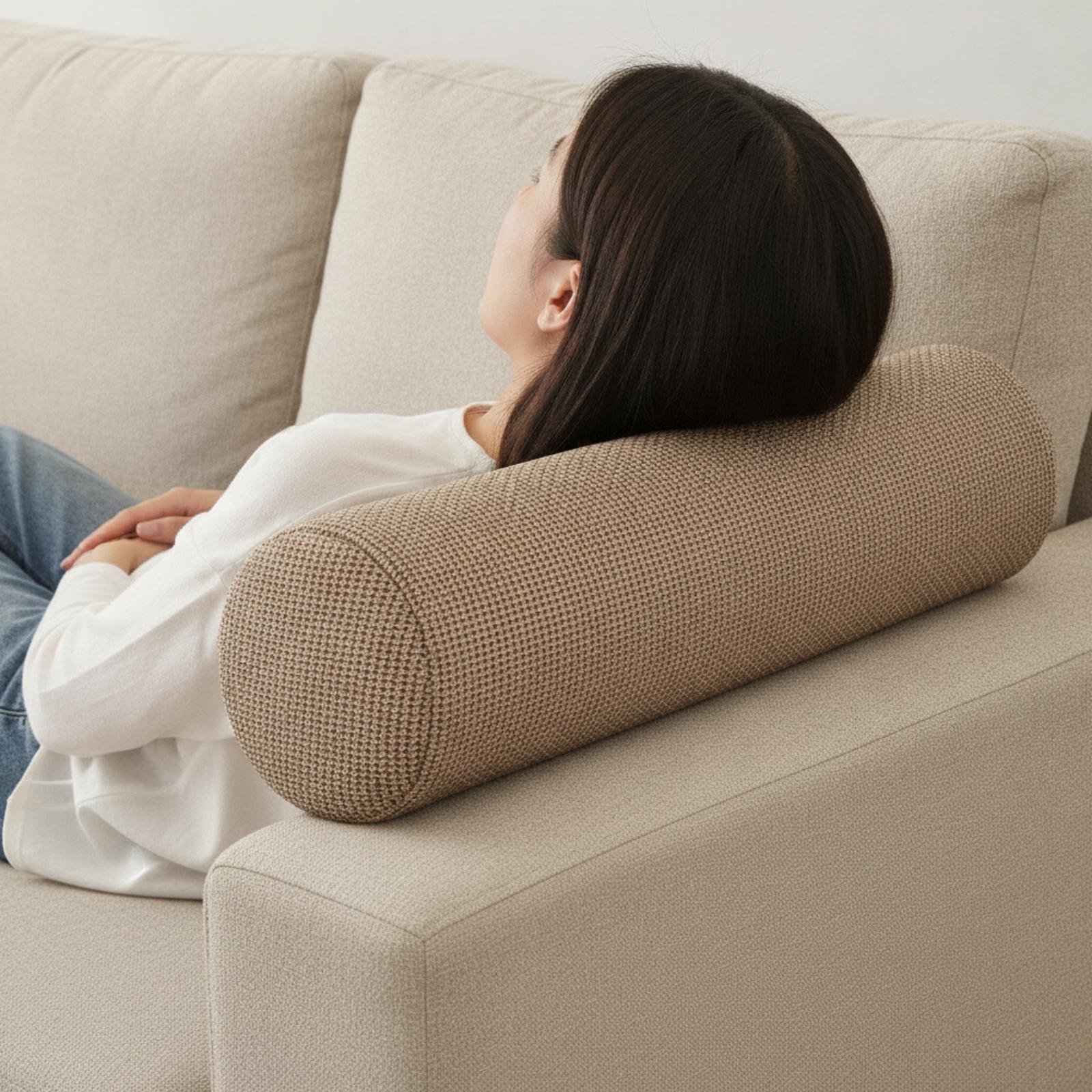 Cylinder Memory Foam Pillow Bo - огляд і ціна Bolster Cushion Round