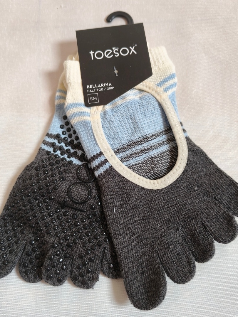 Toesox Yoga Five-Toe Socks Men - огляд і ціна Pilates Yoga Wear