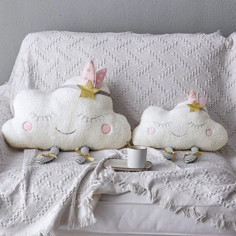 Cloud Plush Toy Decorative Cus - огляд і ціна Bolster Cushion Round