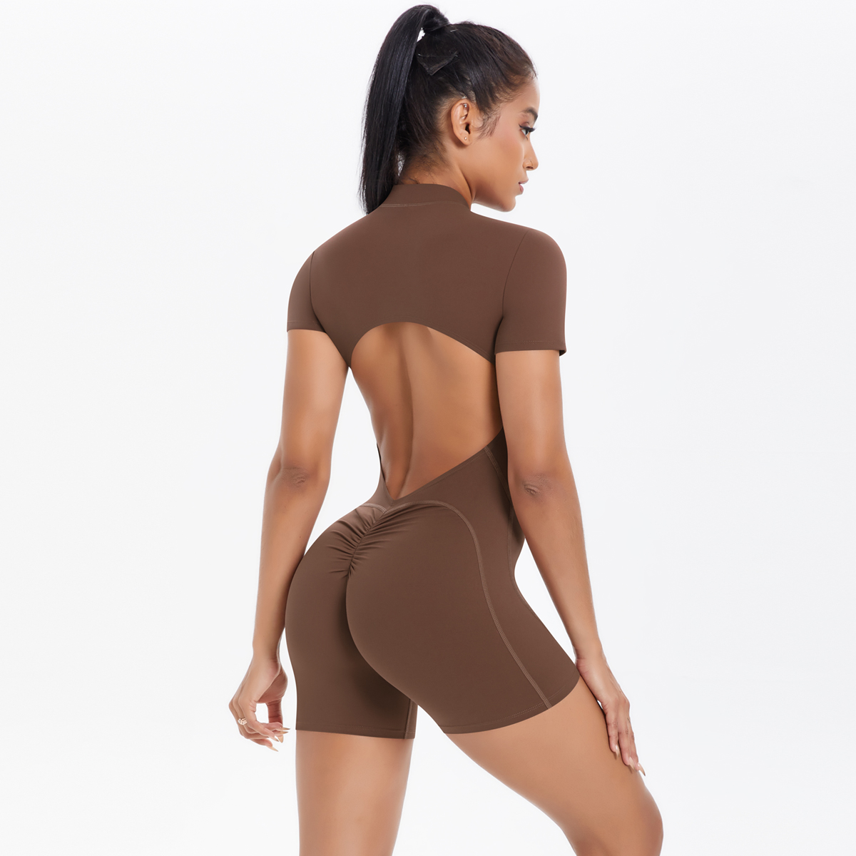 Women Gym Jumpsuit Short Yoga  - огляд і ціна Pilates Yoga Set