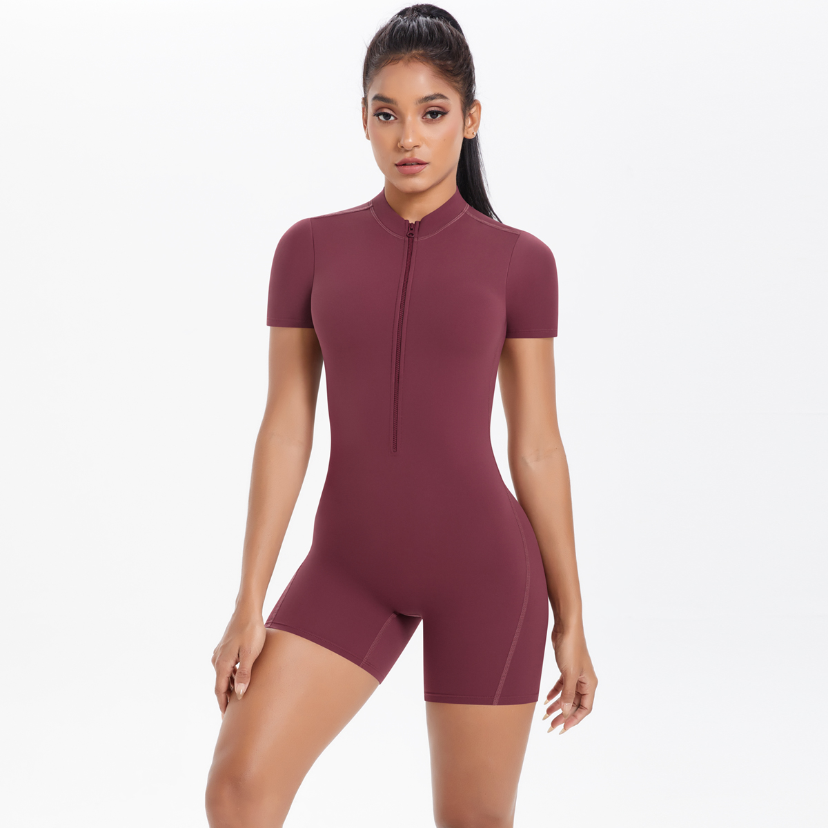 Women Gym Jumpsuit Short Yoga  - огляд і ціна Pilates Yoga Set