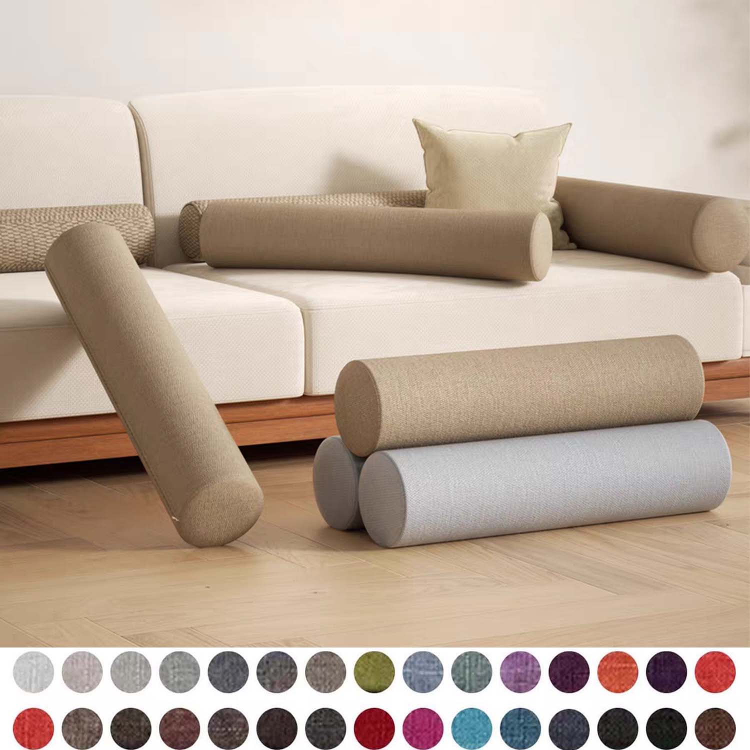 Foam Roll Pillow for Knee/Leg/ - огляд і ціна Bolster Cushion Round