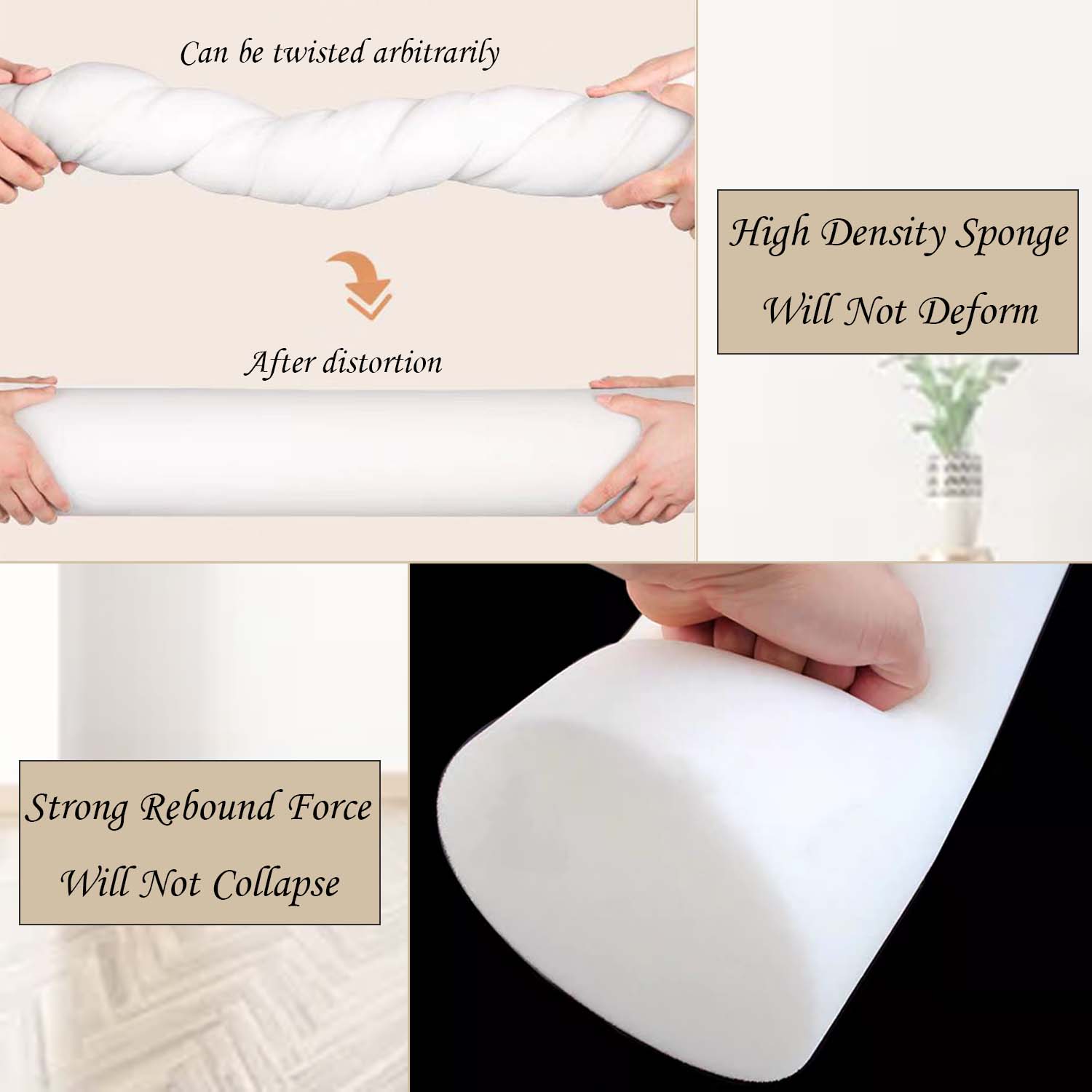 Foam Roll Pillow for Knee/Leg/ - огляд і ціна Bolster Cushion Round