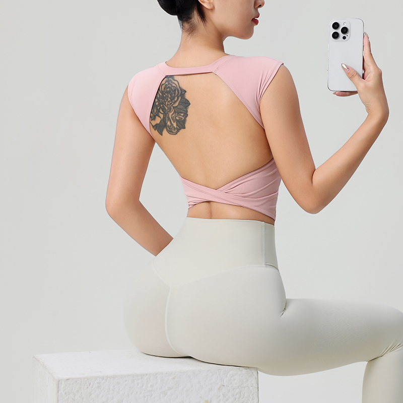 Women's Backless Fitness Cloth - огляд і ціна Pilates Yoga Wear