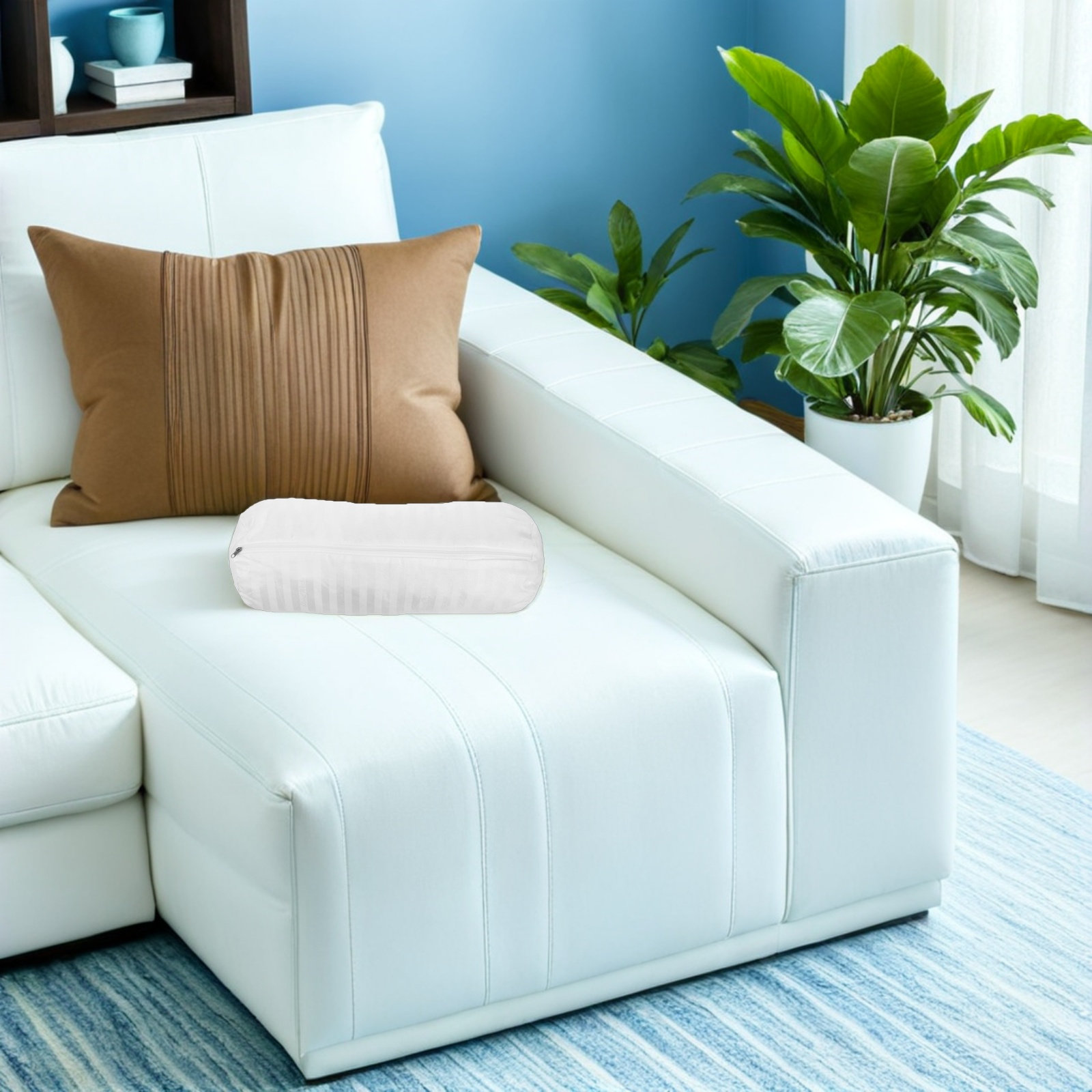 2Pcs Round Pillow Protector Cy - огляд і ціна Bolster Cushion Round
