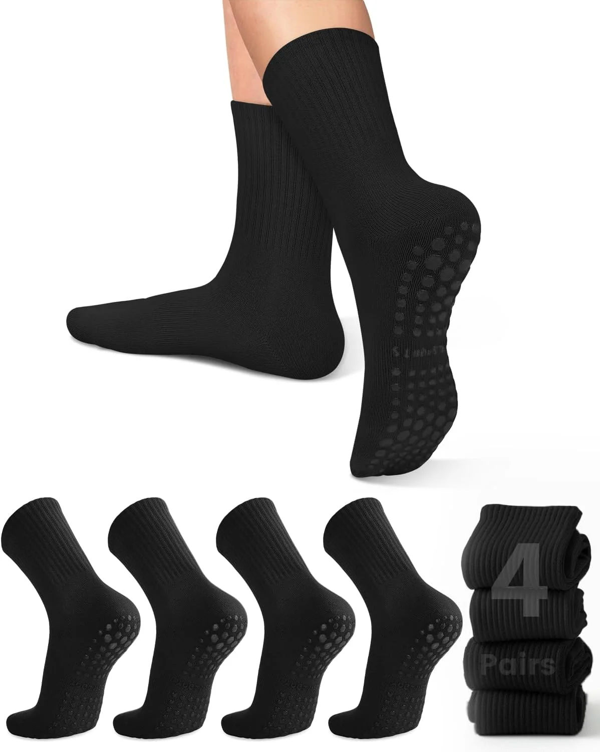 4 pairs of women's yoga socks, - огляд і ціна Pilates & Yoga With Katja Youtube