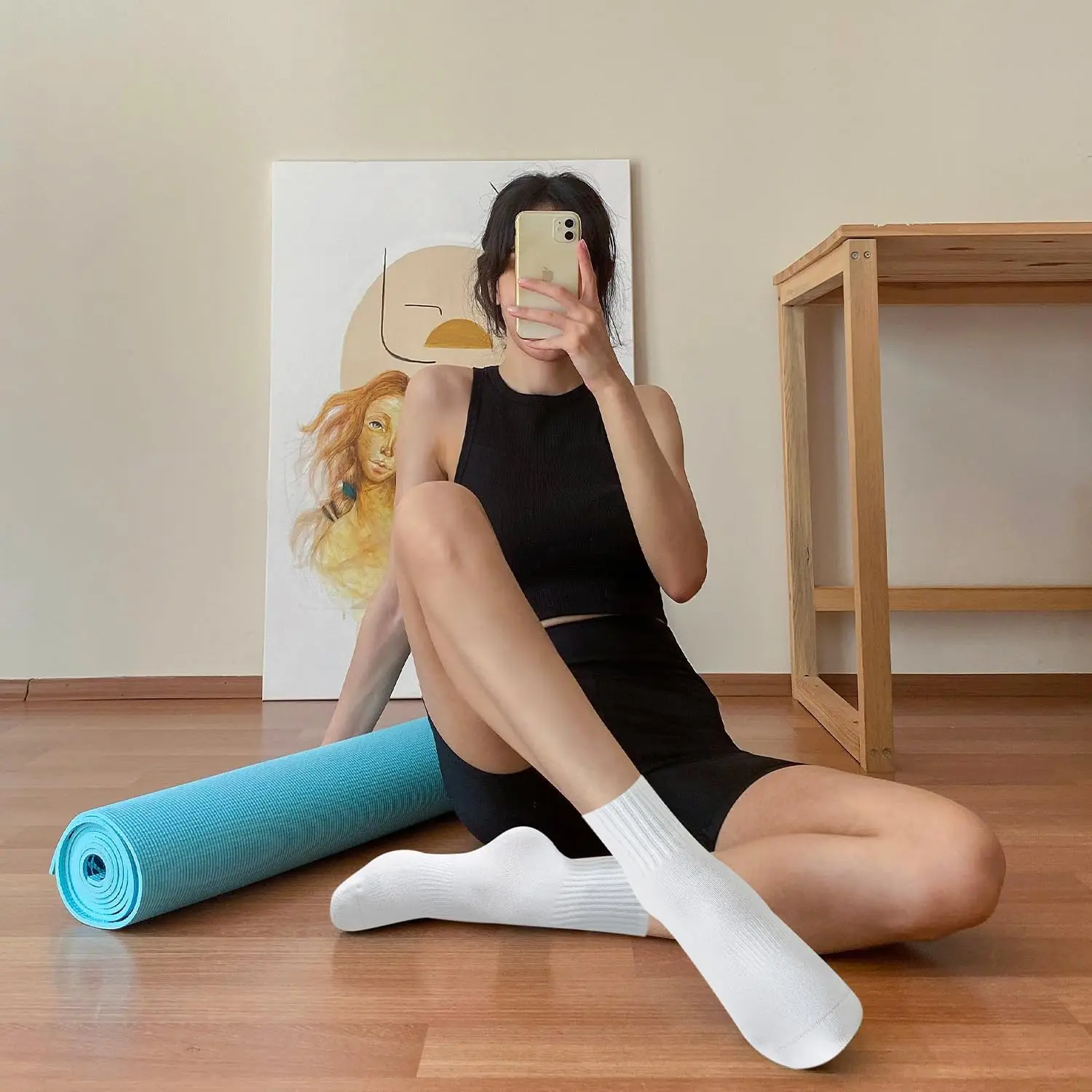 4 pairs of women's yoga socks, - огляд і ціна Pilates & Yoga With Katja Youtube