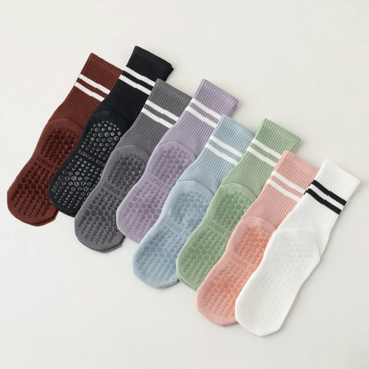 3 Pairs Long Yoga Socks with G - огляд і ціна Pilates Yoga Youtube
