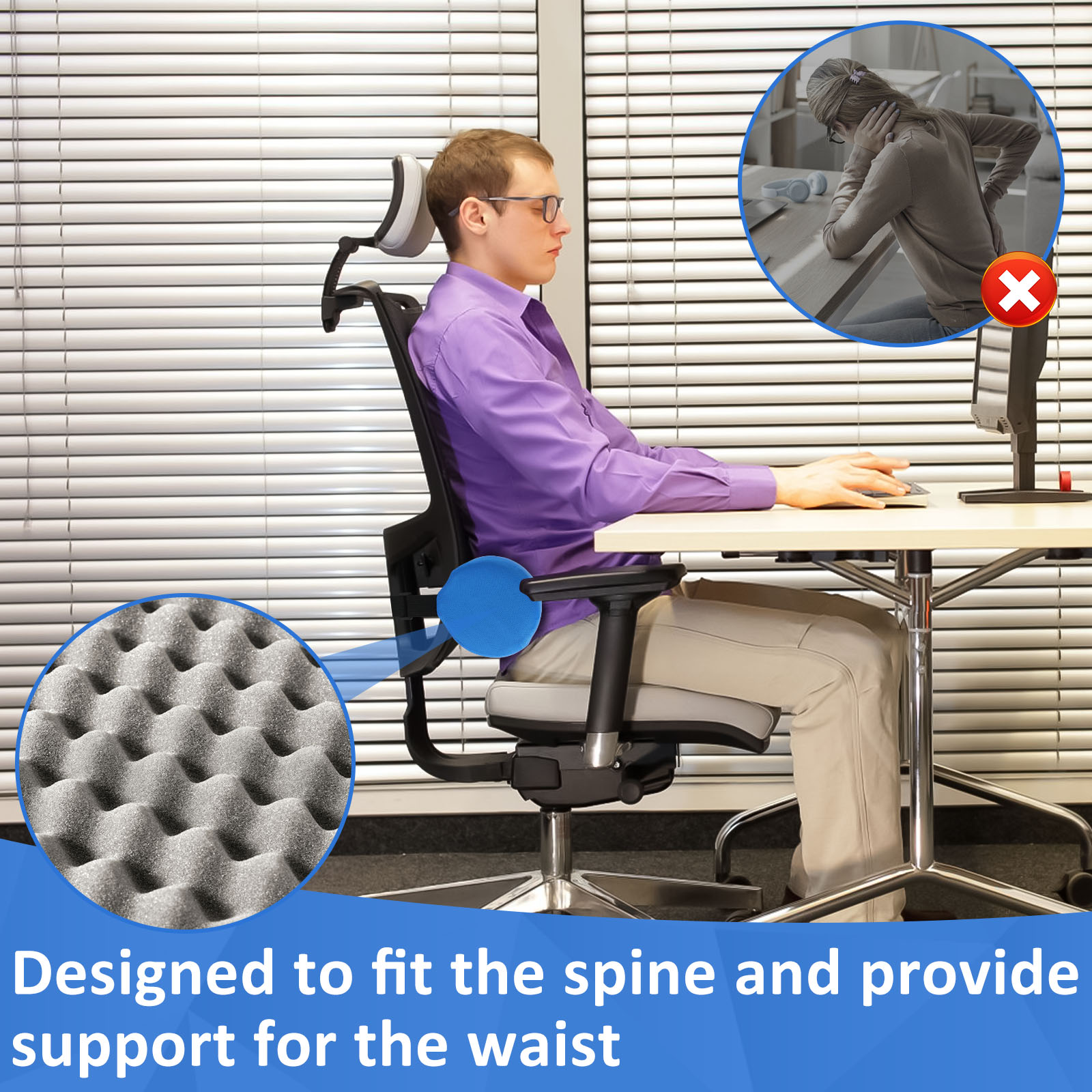 Round Lumbar Support Roll Memo - огляд і ціна Bolster Cushion Round