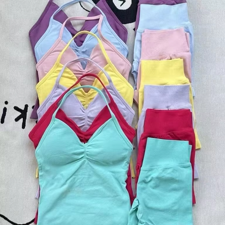 1-2 Pieces Gym Set Women Backl - огляд і ціна Pilates Yoga Set