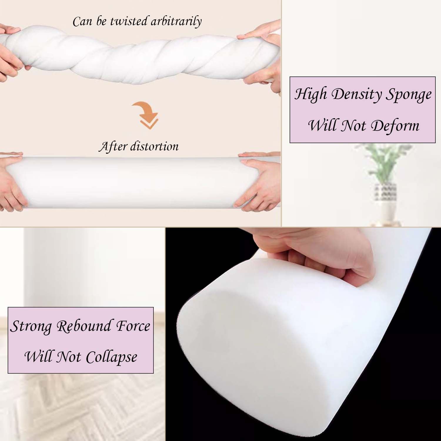 Long Round Pillow Corduroy Cyl - огляд і ціна Bolster Cushion Round